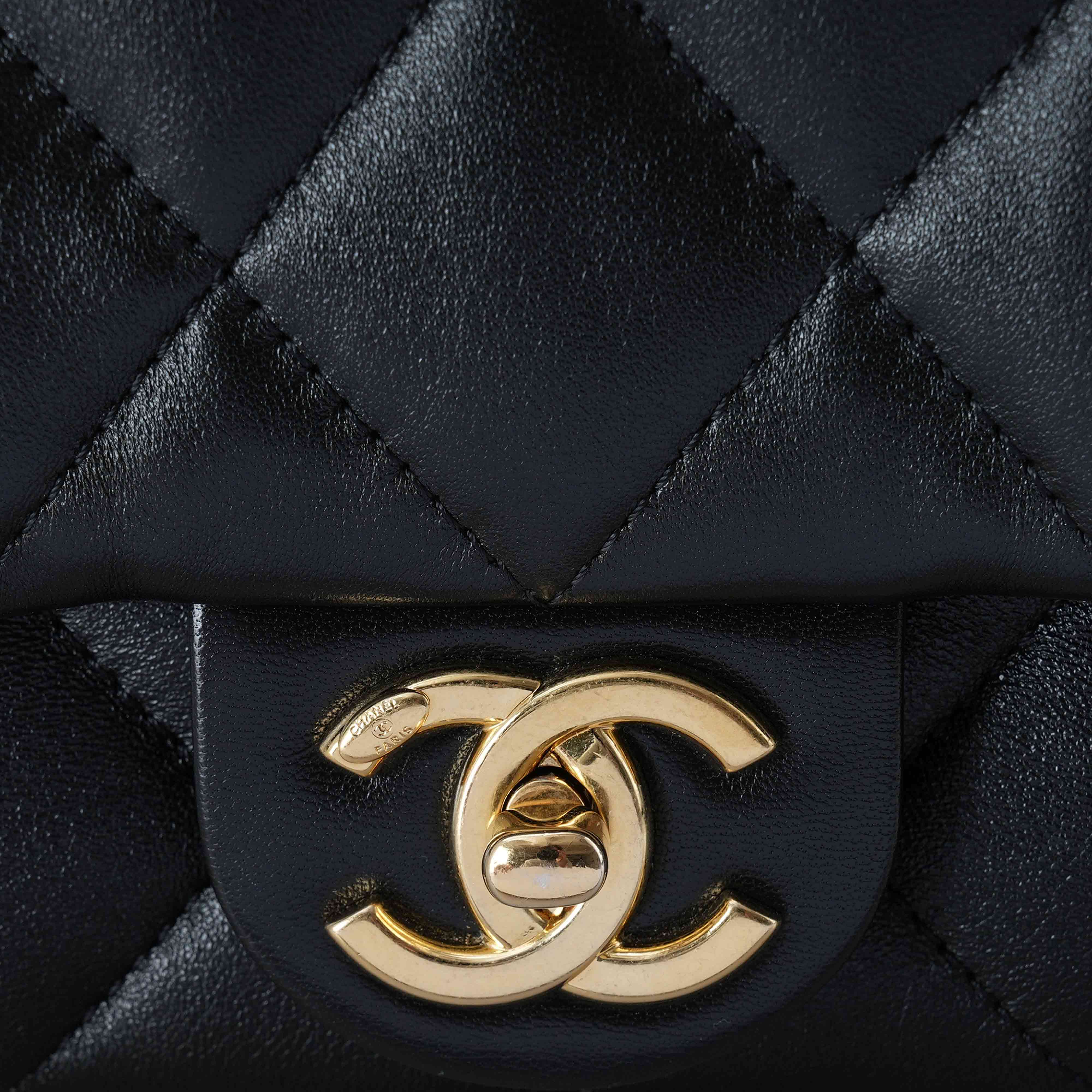 CHANEL(USED)샤넬 AS3214 빅체인 스몰 플랩백