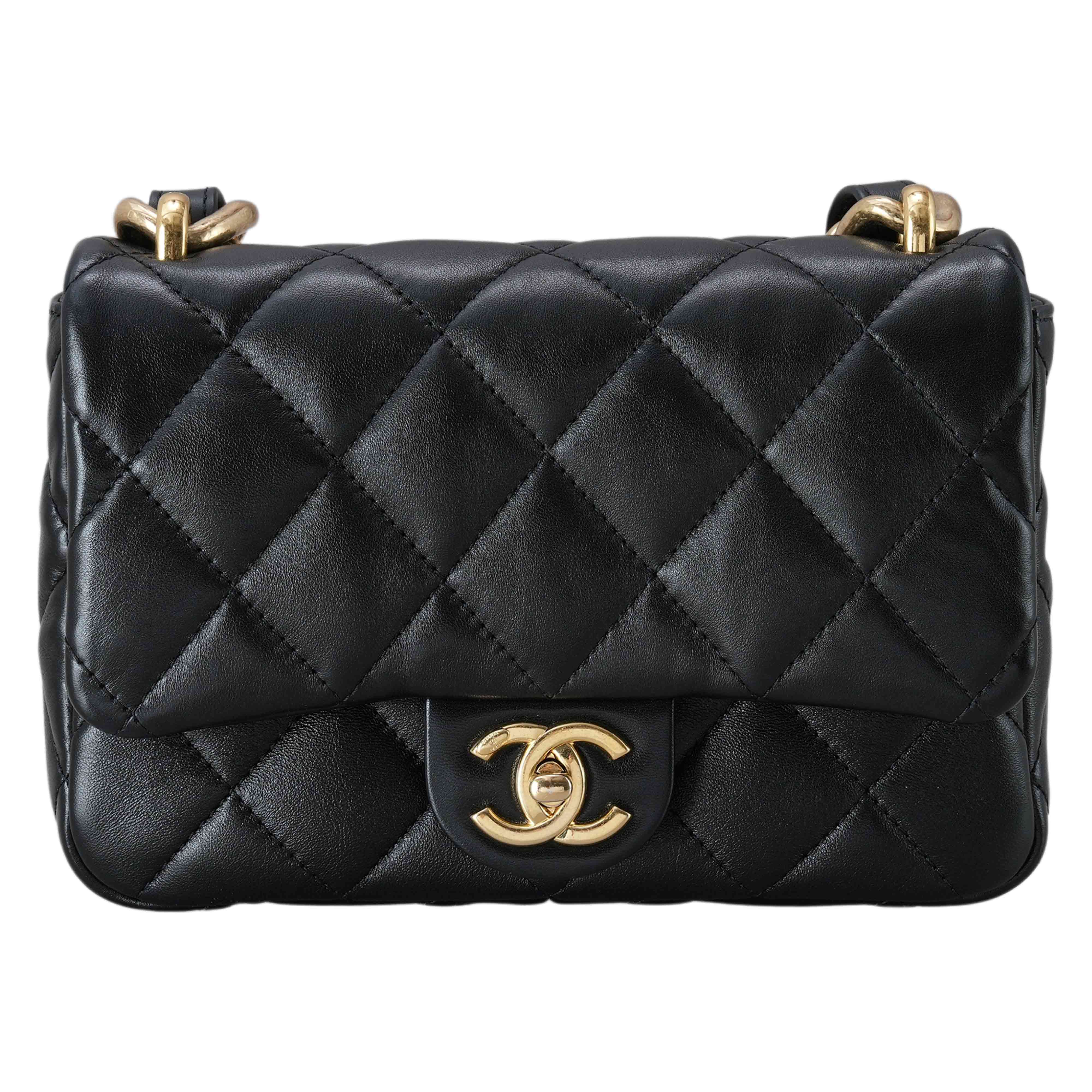 CHANEL(USED)샤넬 AS3214 빅체인 스몰 플랩백