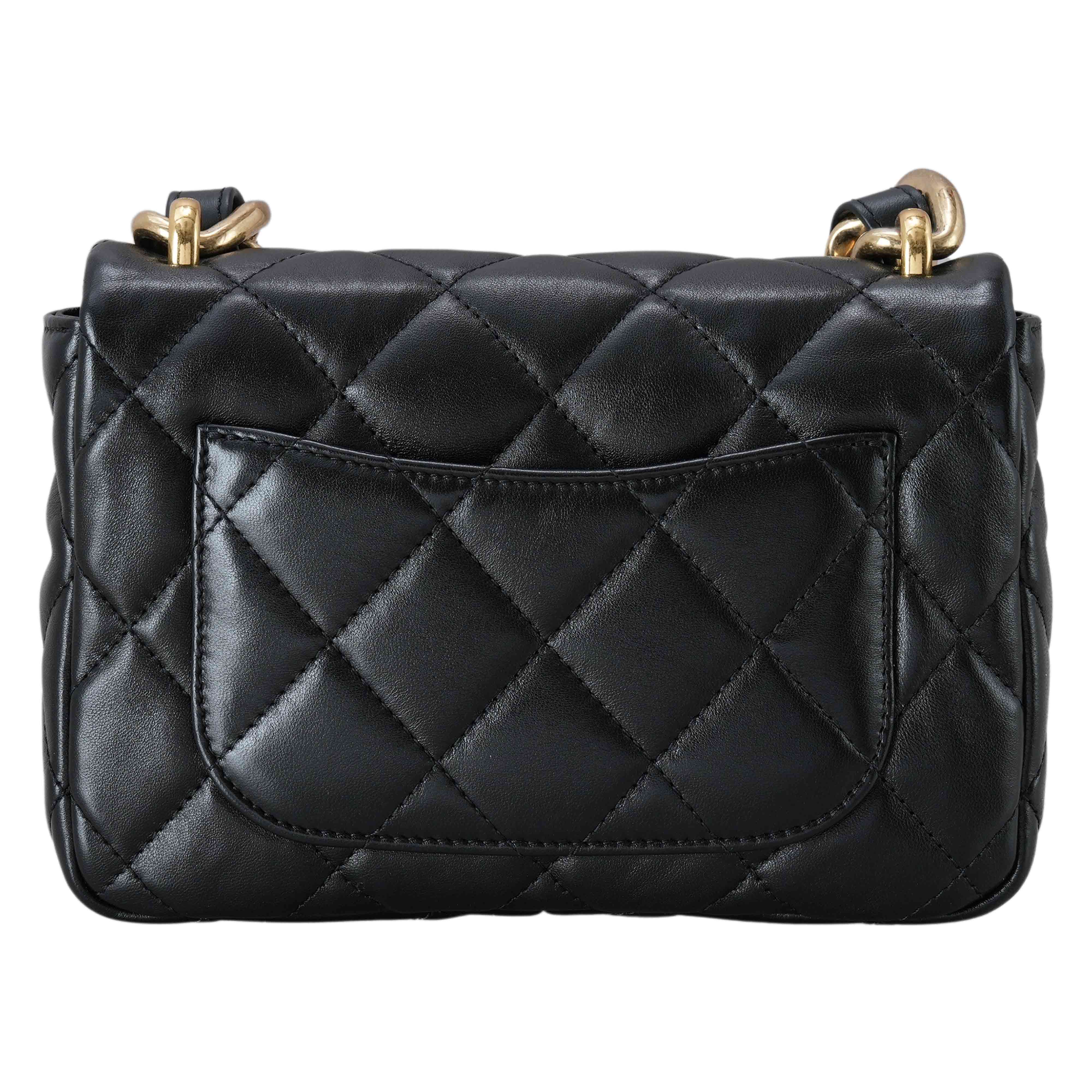 CHANEL(USED)샤넬 AS3214 빅체인 스몰 플랩백