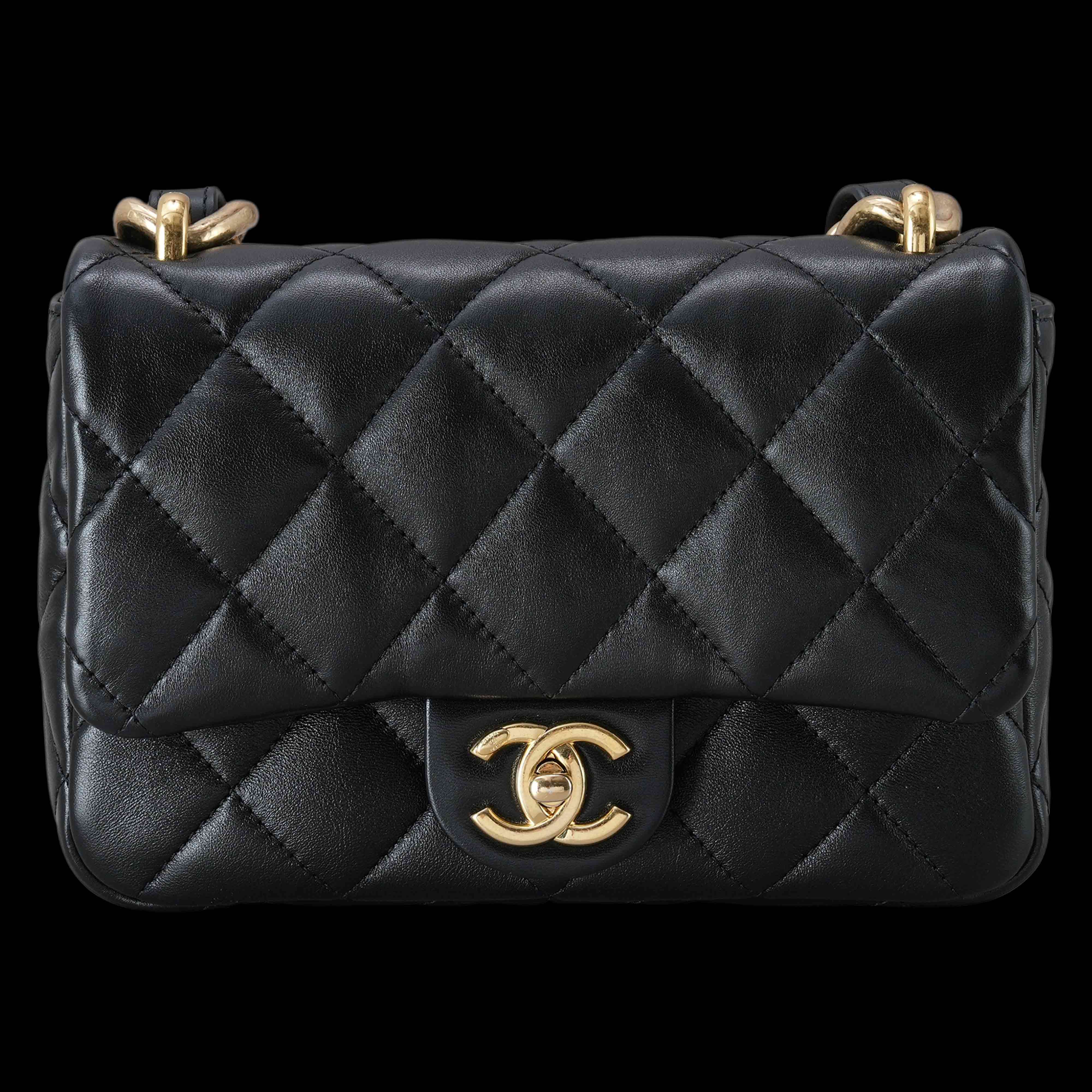 CHANEL(USED)샤넬 AS3214 빅체인 스몰 플랩백