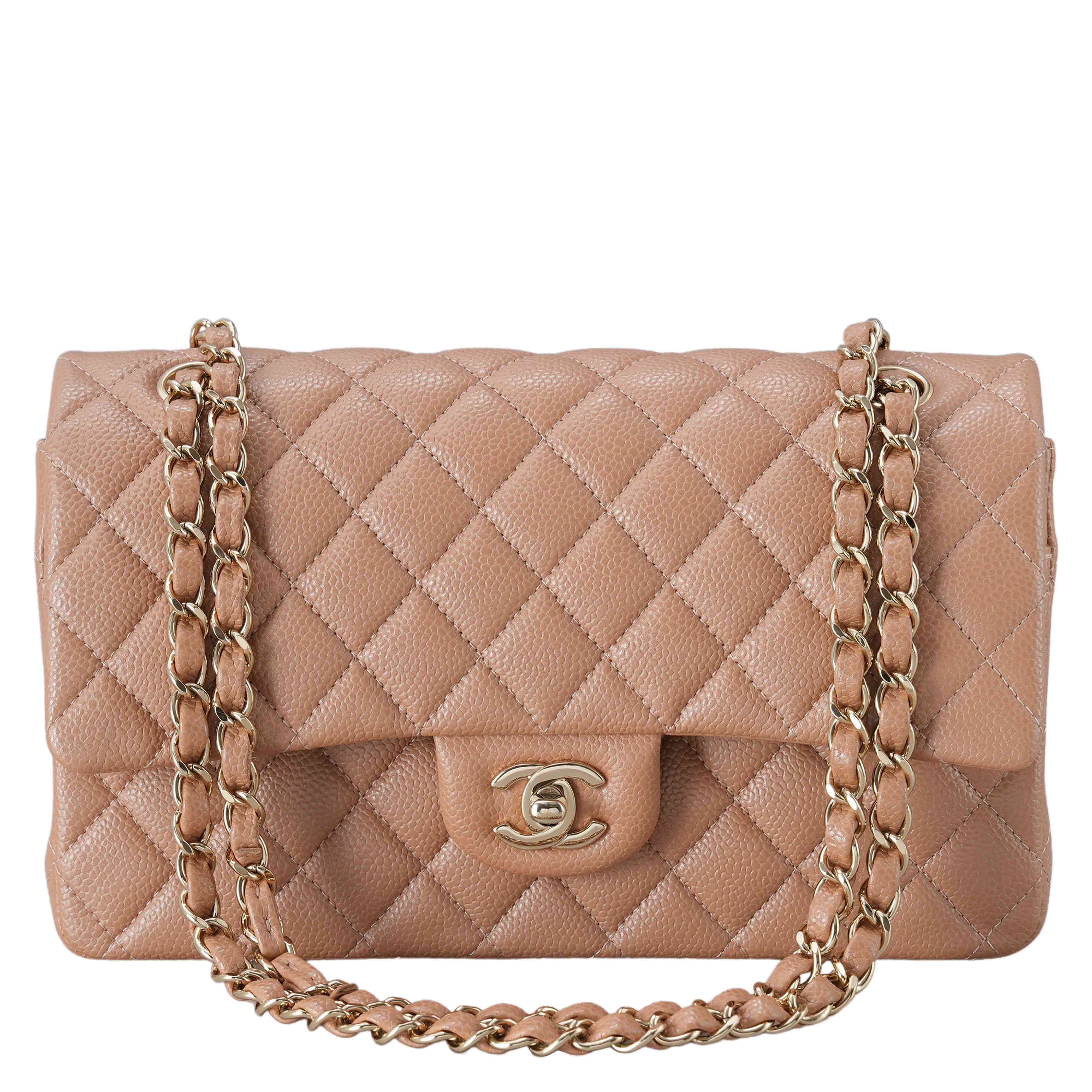 CHANEL(USED)샤넬 캐비어 클래식 미듐 플랩백