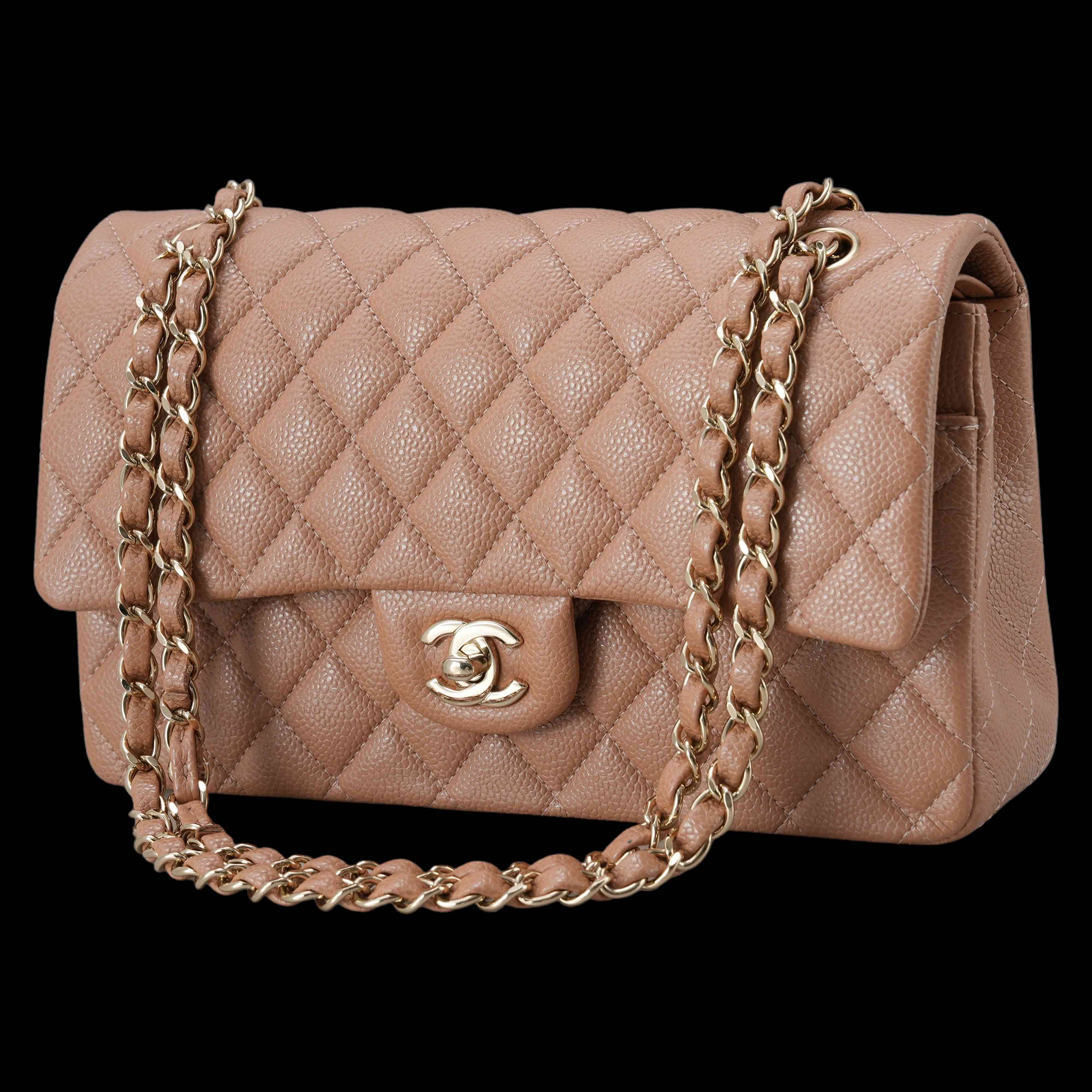CHANEL(USED)샤넬 캐비어 클래식 미듐 플랩백