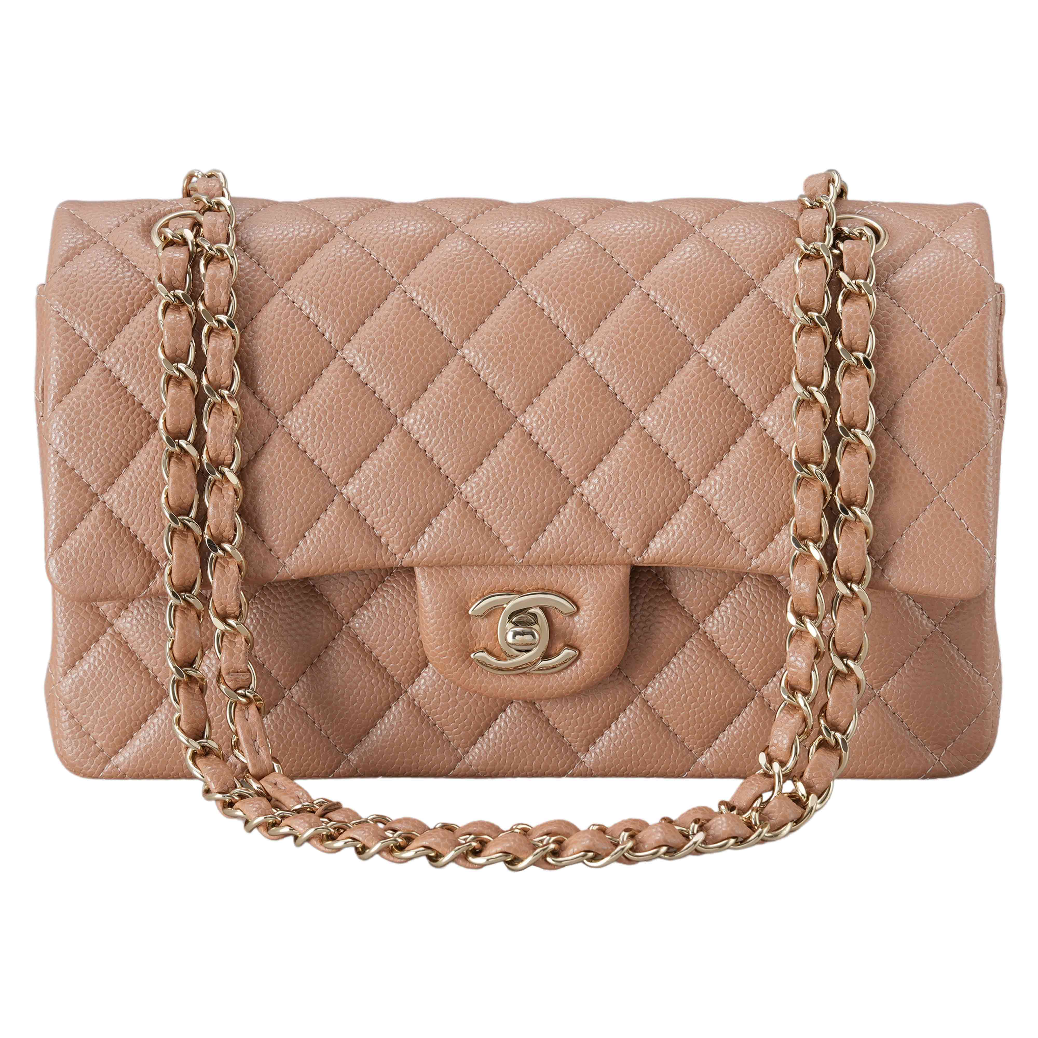 CHANEL(USED)샤넬 캐비어 클래식 미듐 플랩백