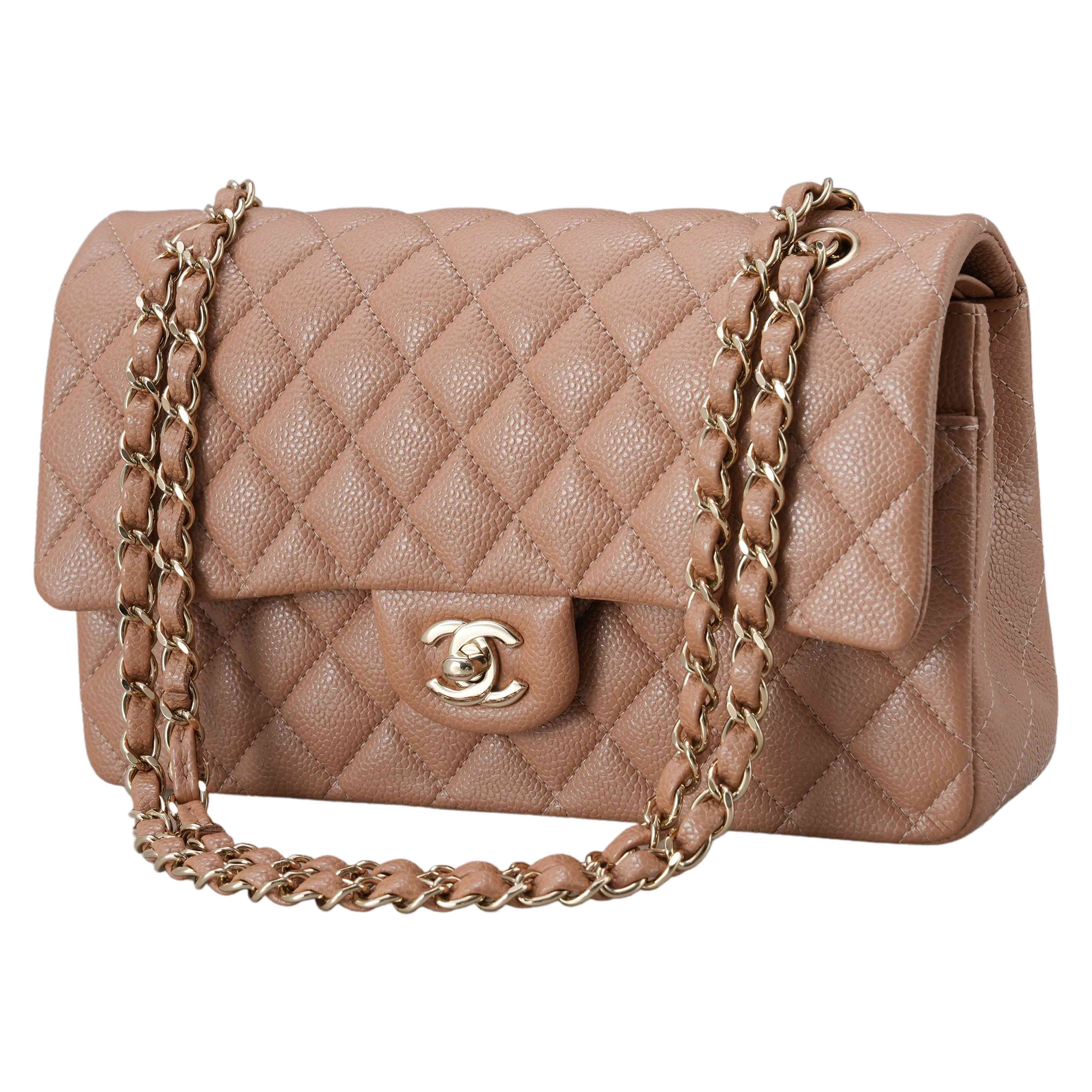 CHANEL(USED)샤넬 캐비어 클래식 미듐 플랩백