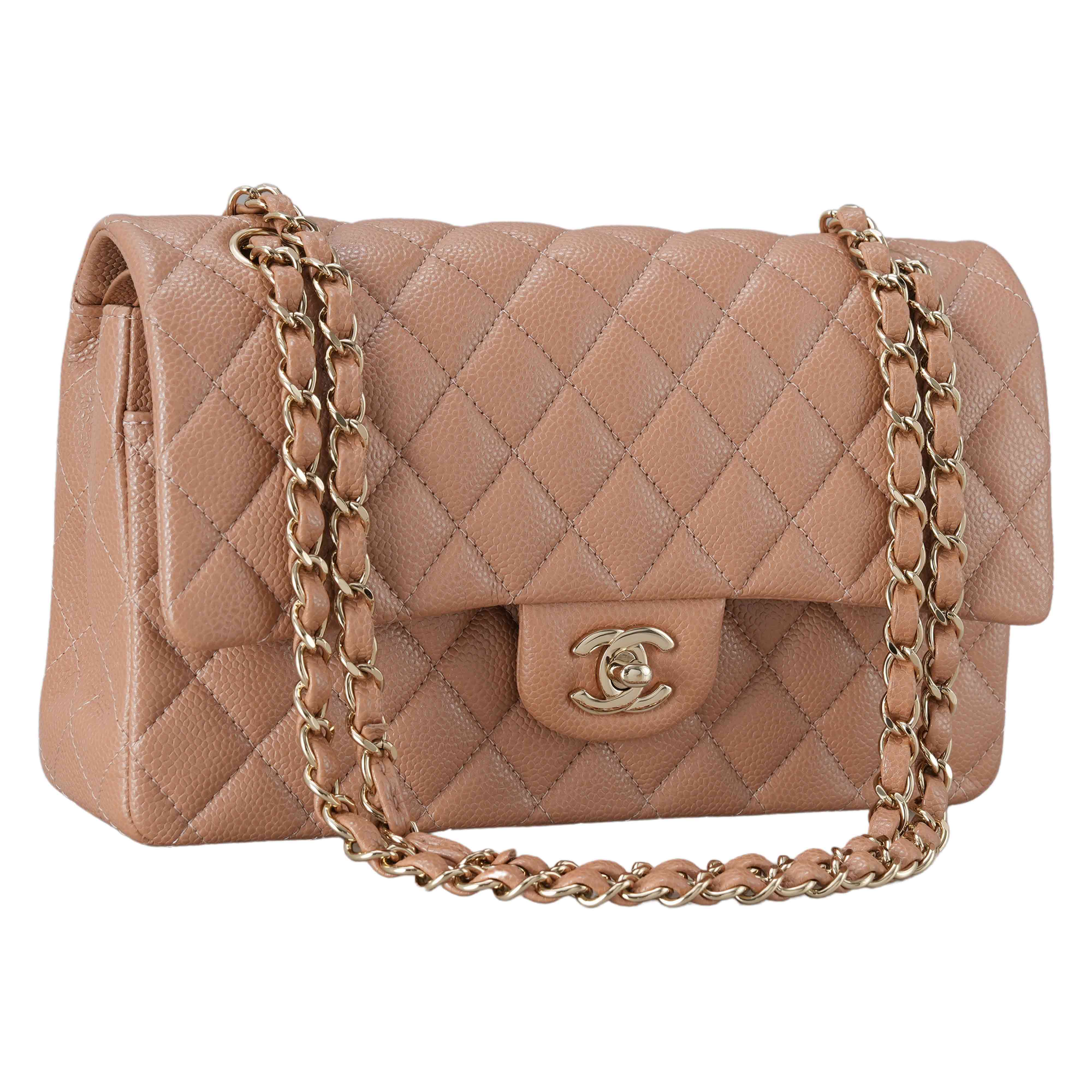 CHANEL(USED)샤넬 캐비어 클래식 미듐 플랩백