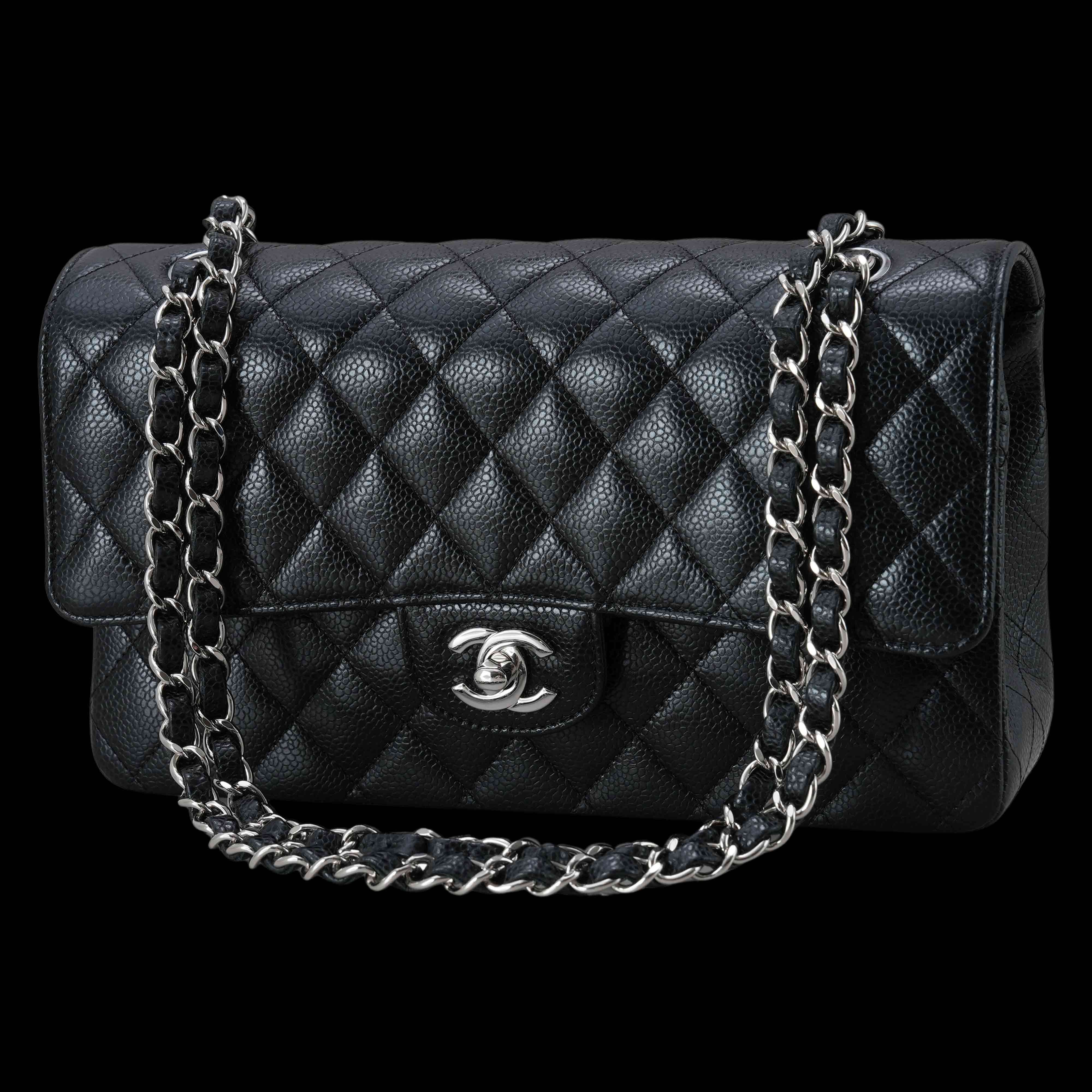 CHANEL(USED)샤넬 캐비어 클래식 미듐 플랩백