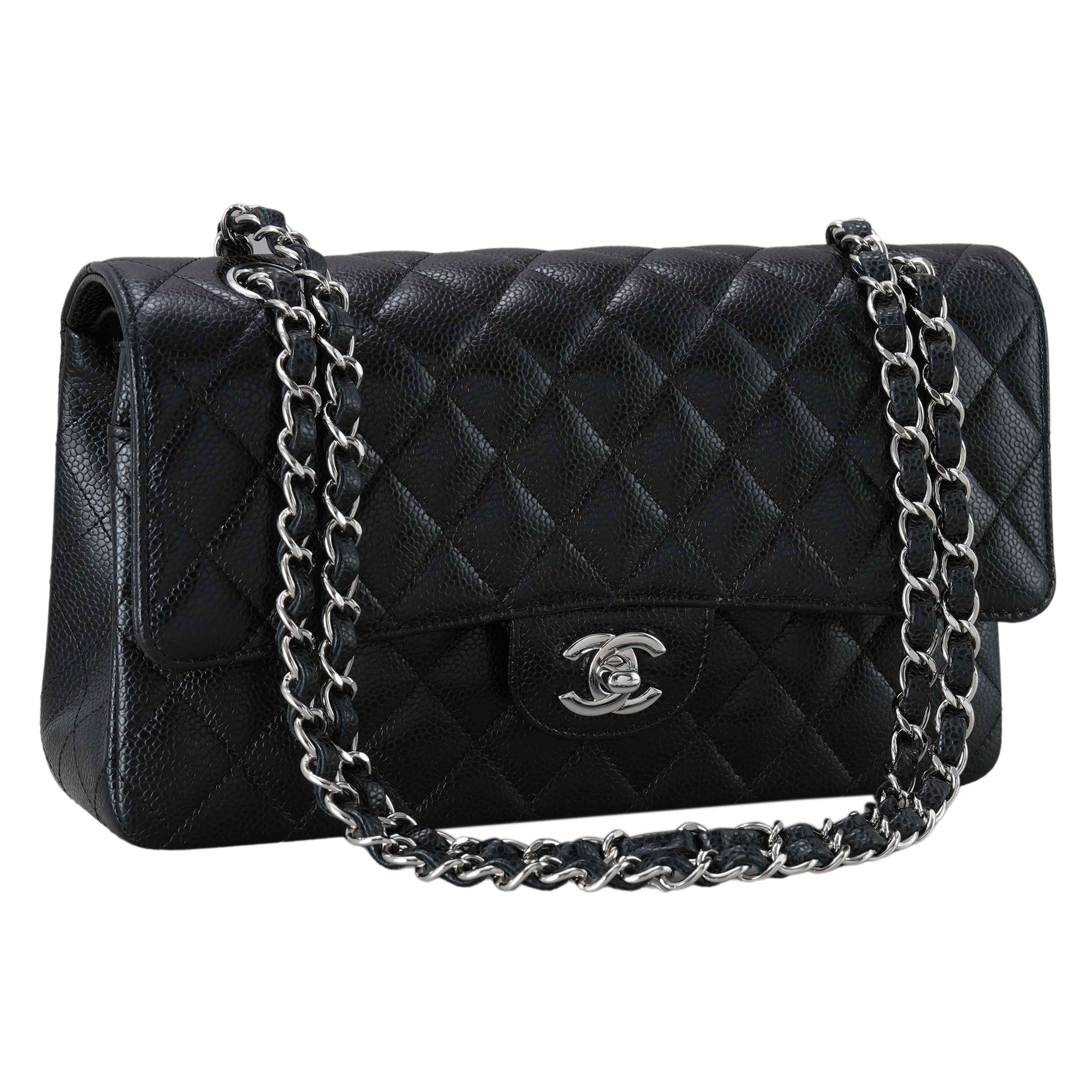 CHANEL(USED)샤넬 캐비어 클래식 미듐 플랩백