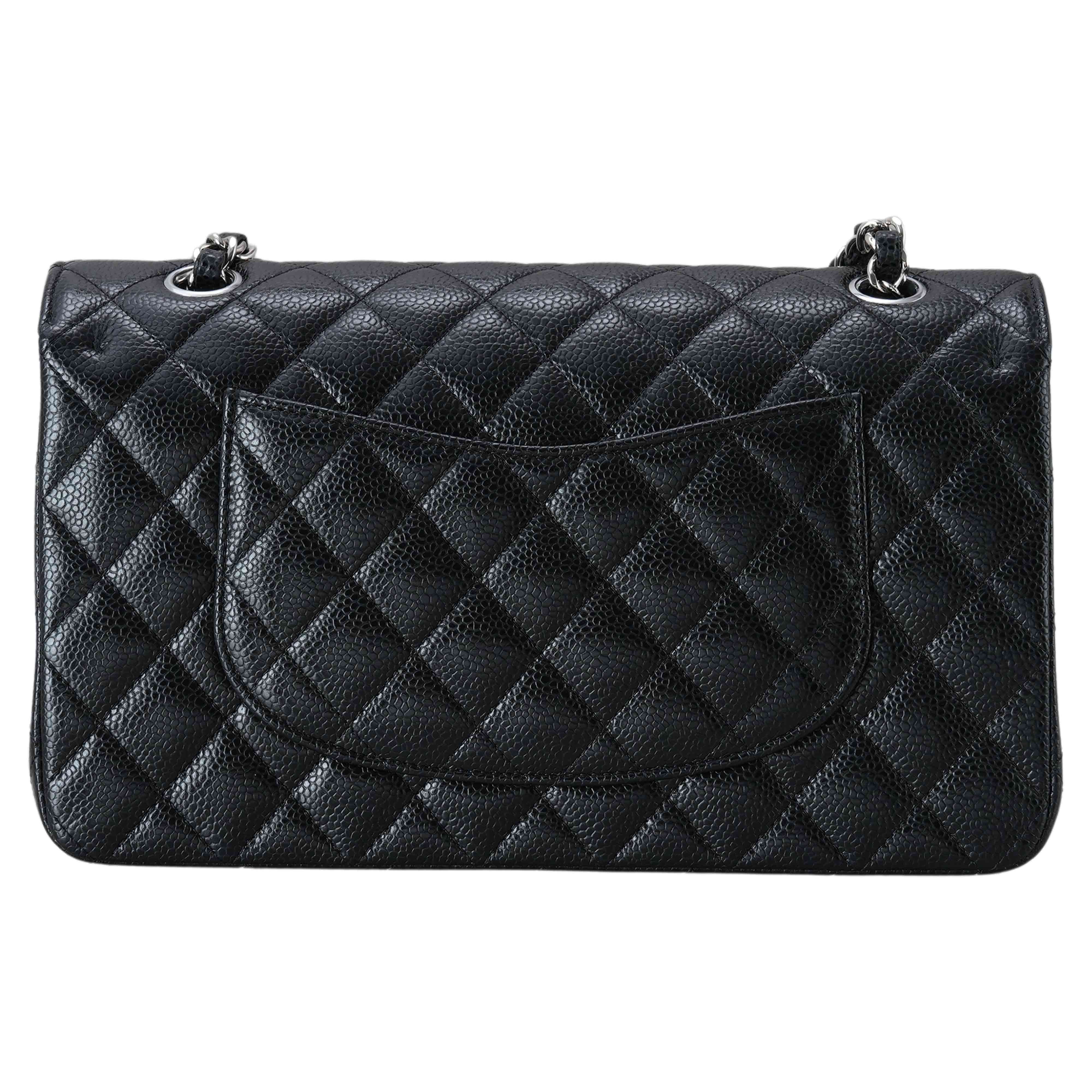 CHANEL(USED)샤넬 캐비어 클래식 미듐 플랩백