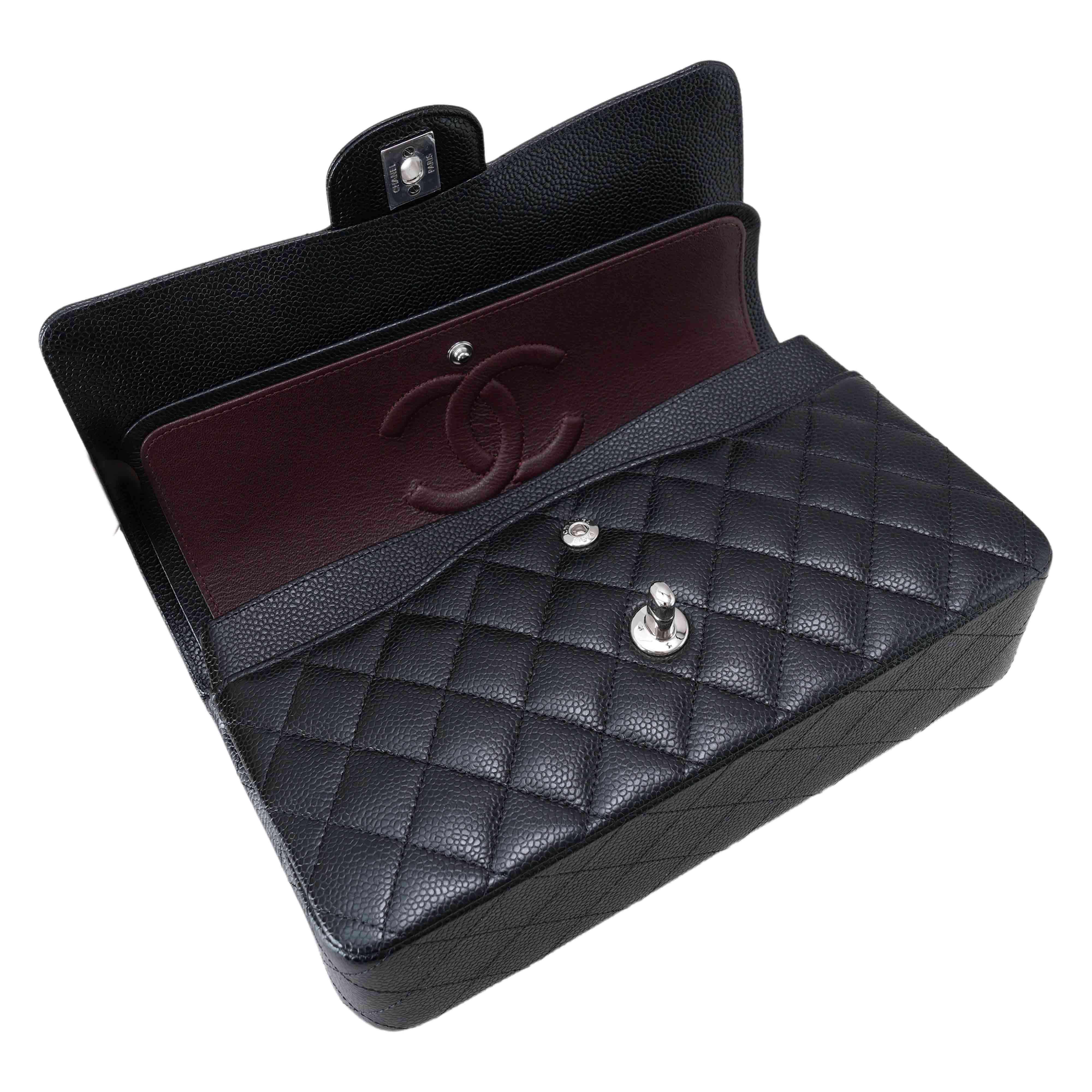 CHANEL(USED)샤넬 캐비어 클래식 미듐 플랩백