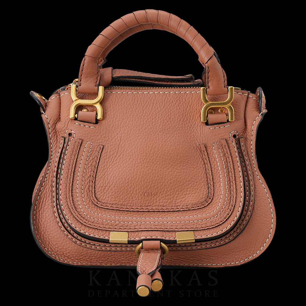CHLOE(USED)끌로에 마르씨 미니 토트 겸 숄더백