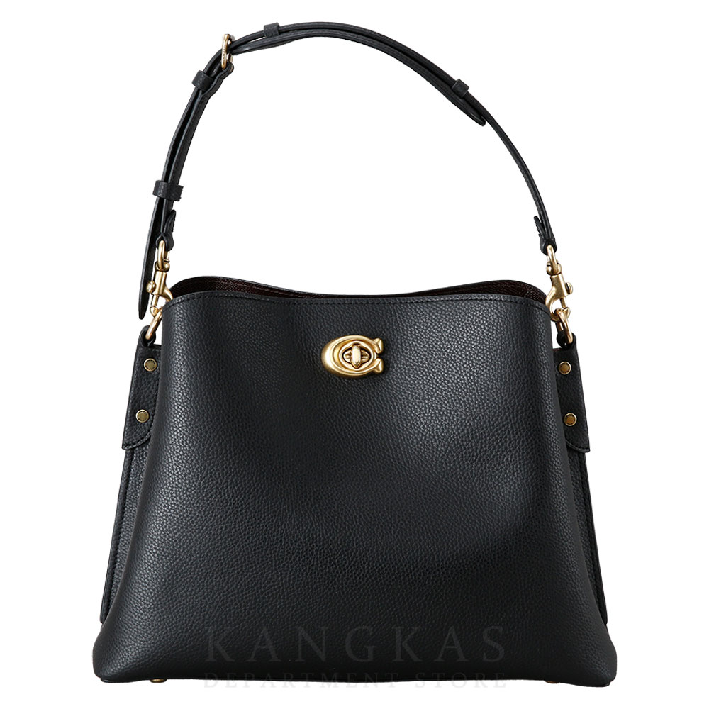 COACH(USED)코치 레더 토트겸 숄더백