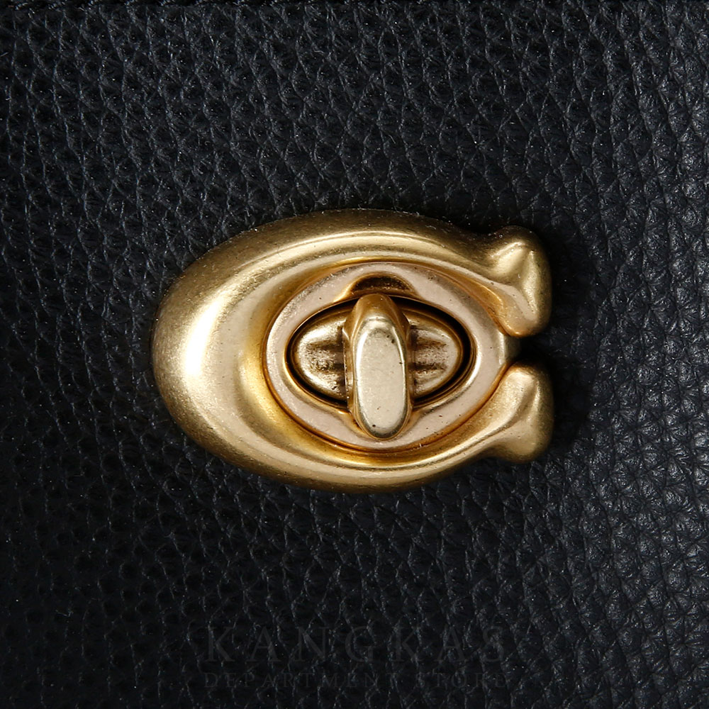 COACH(USED)코치 레더 토트겸 숄더백