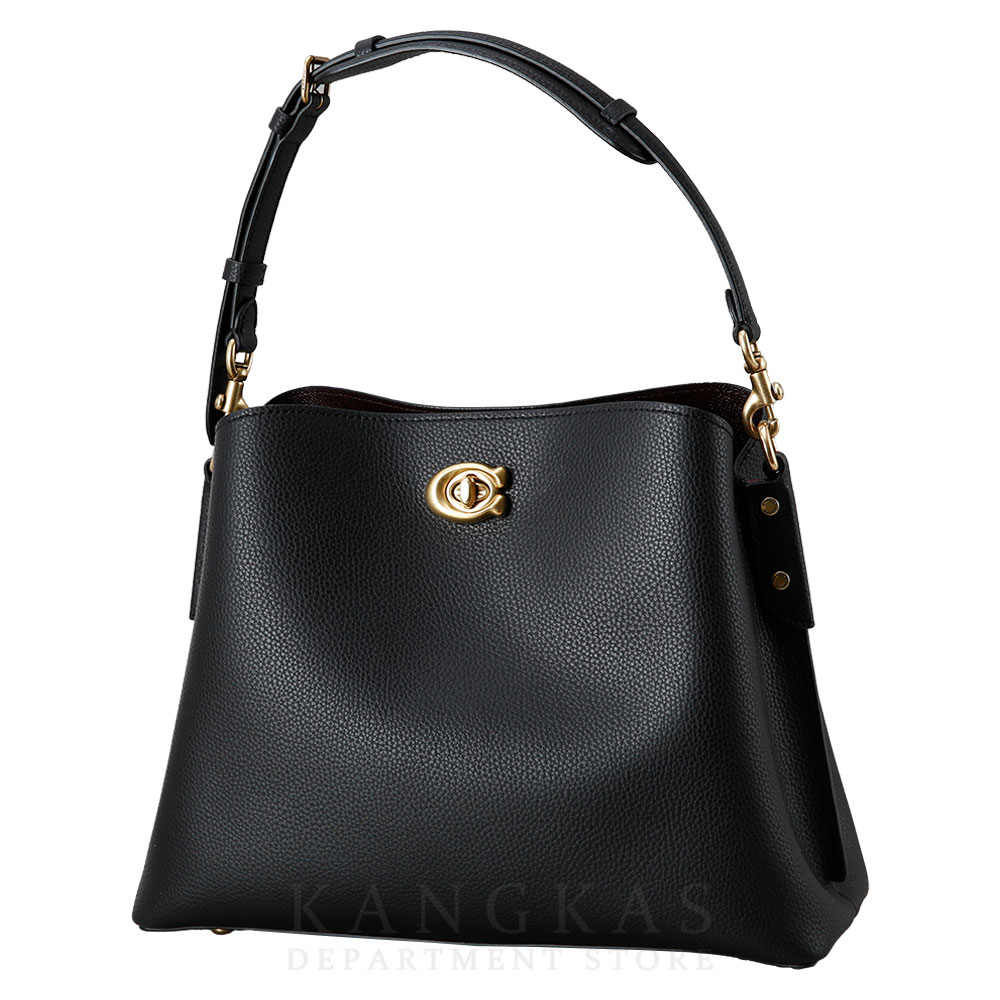 COACH(USED)코치 레더 토트겸 숄더백