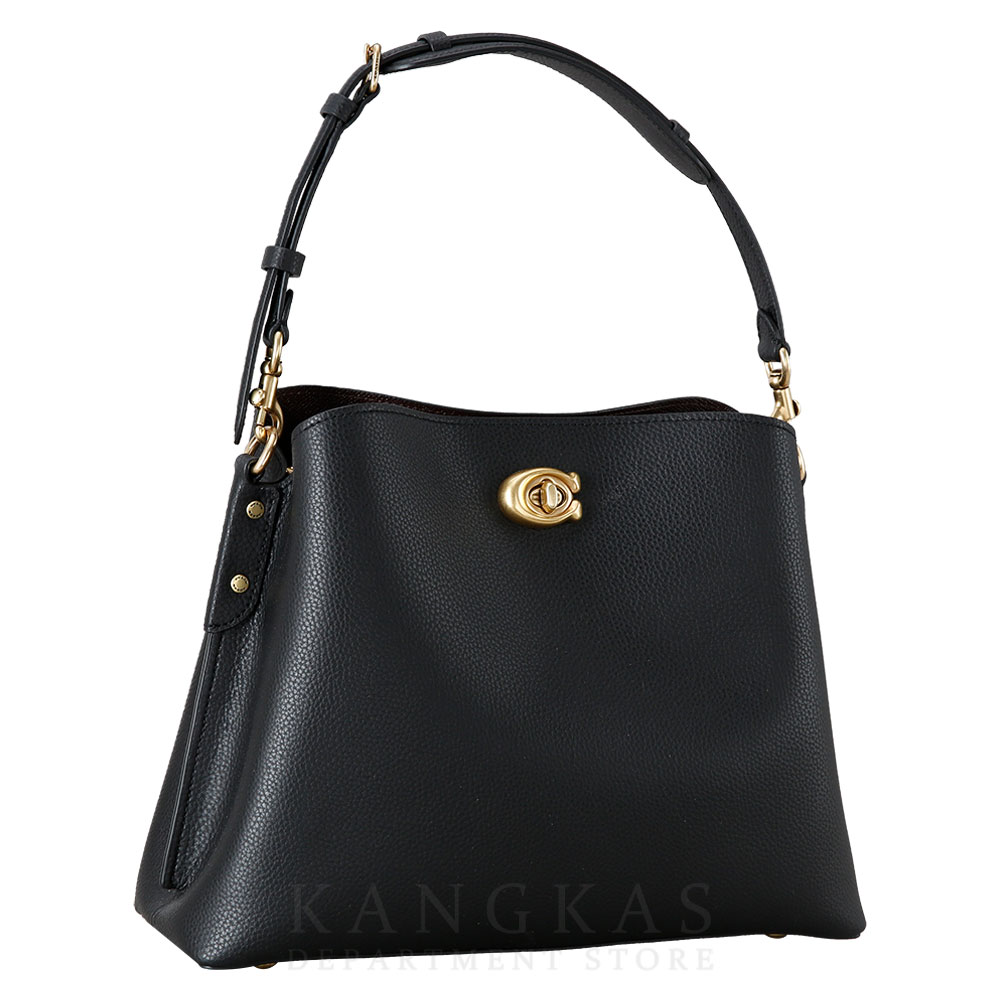 COACH(USED)코치 레더 토트겸 숄더백