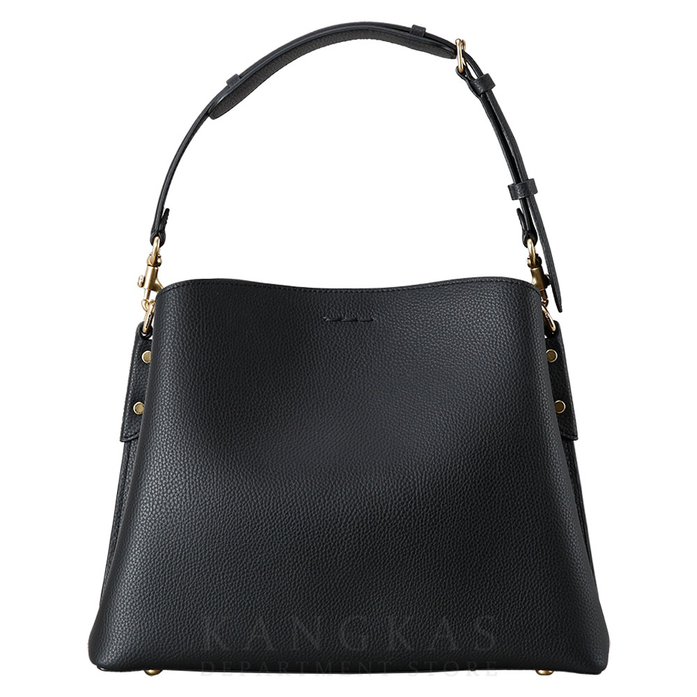 COACH(USED)코치 레더 토트겸 숄더백