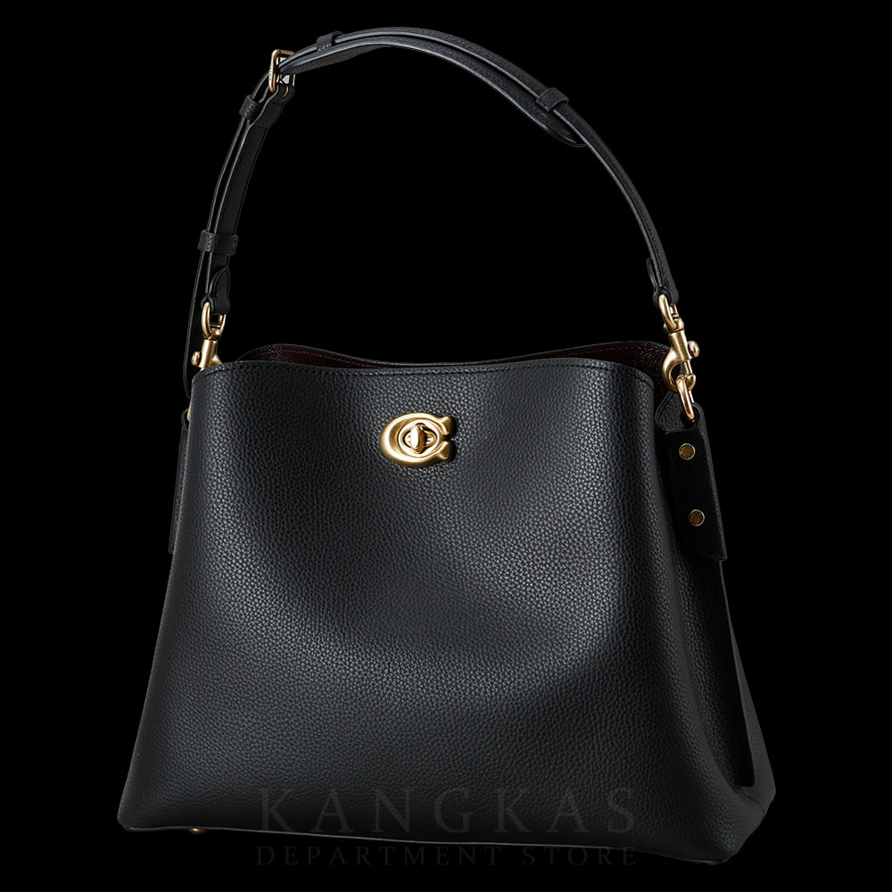 COACH(USED)코치 레더 토트겸 숄더백