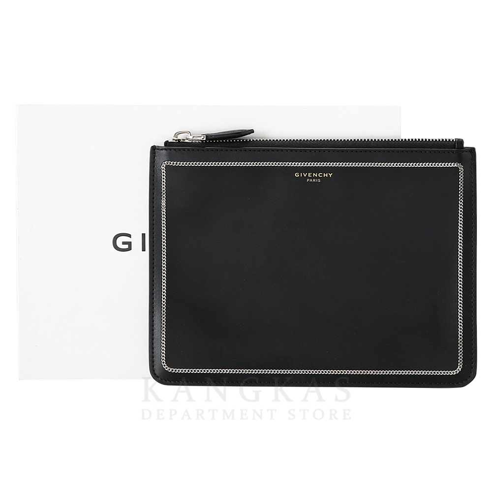 GIVENCHY(USED)지방시 체인패턴 클러치