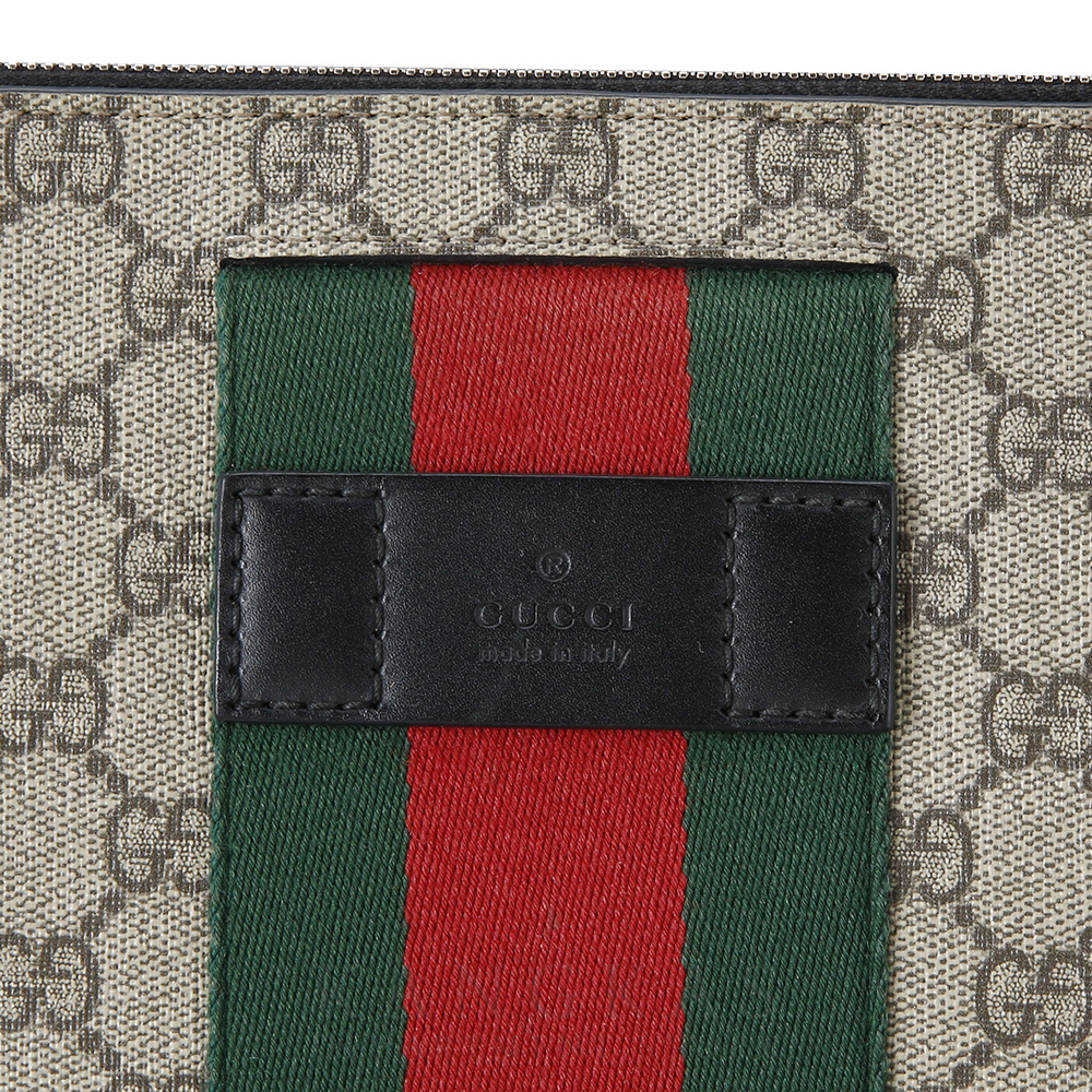 GUCCI(USED)구찌 433665 GG수프림 클러치