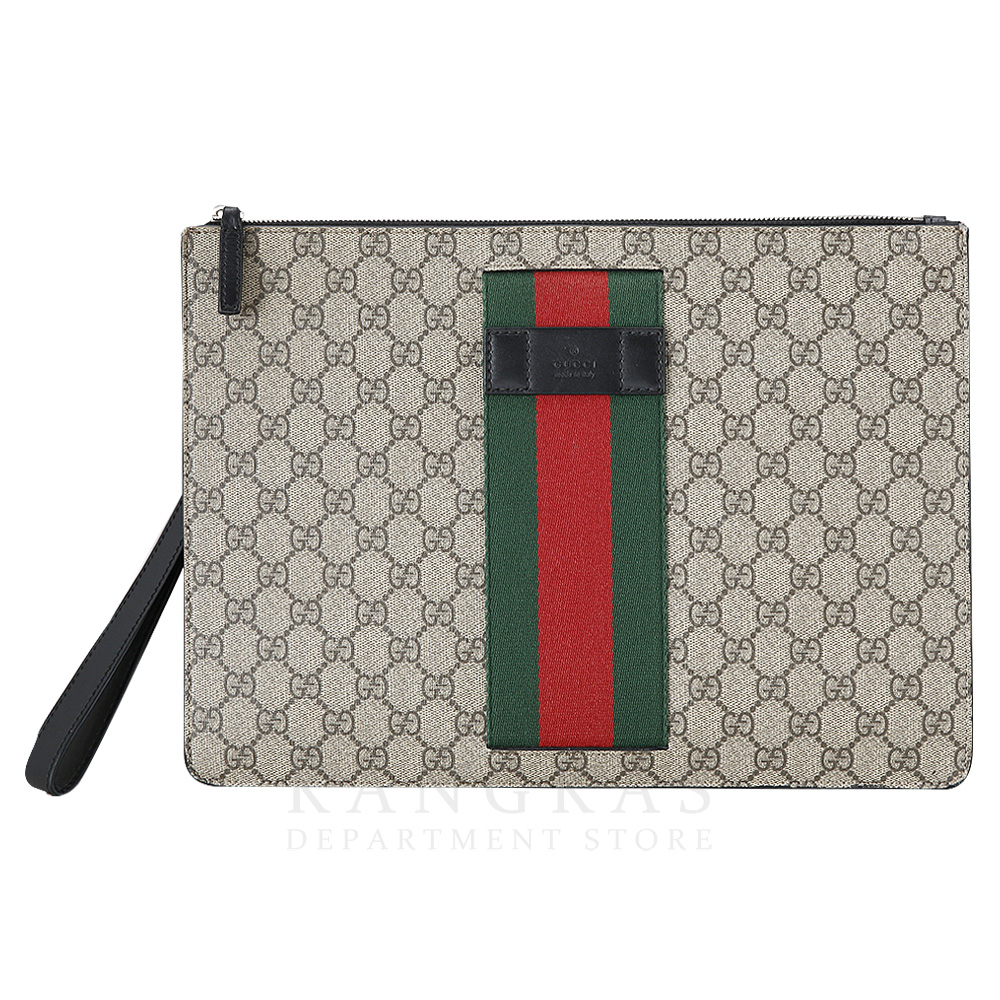 GUCCI(USED)구찌 433665 GG수프림 클러치