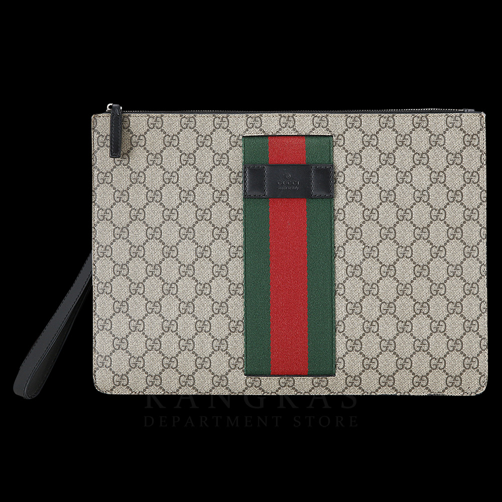 GUCCI(USED)구찌 433665 GG수프림 클러치