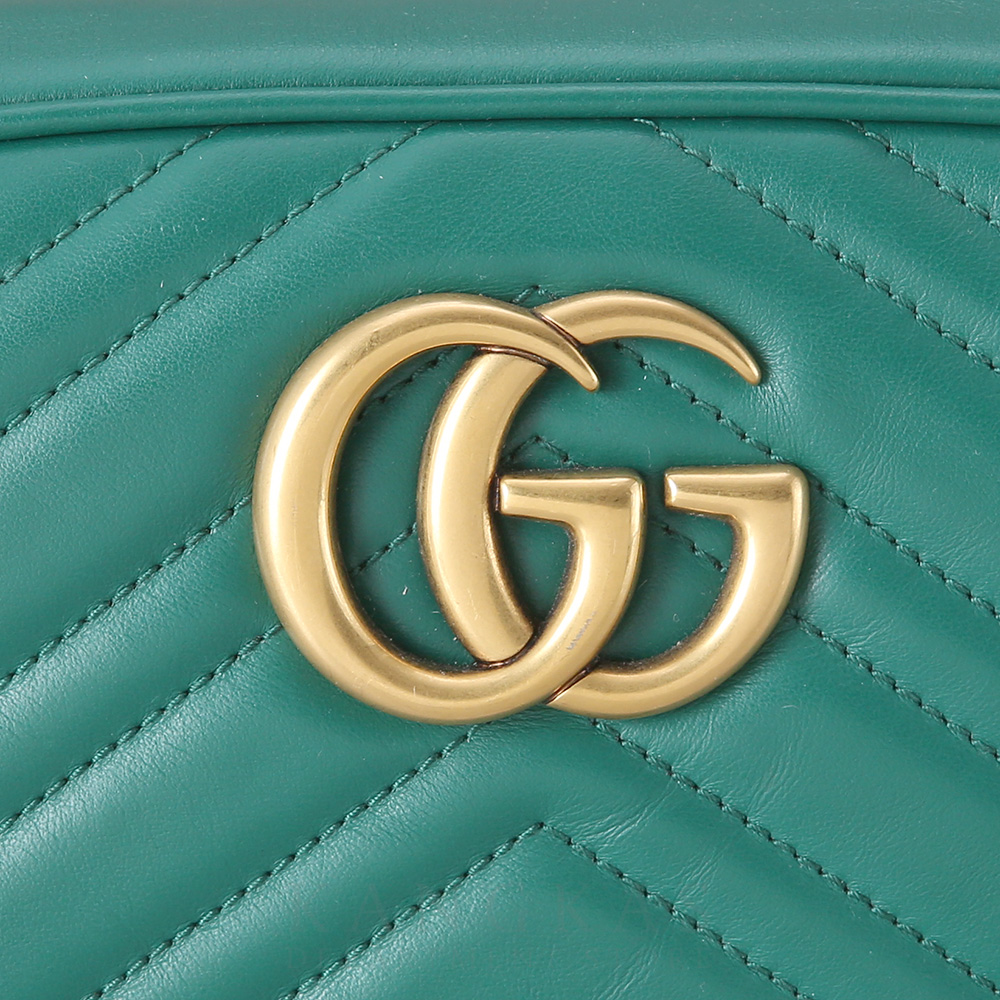 GUCCI(USED)구찌 447632 GG마몽 마틀라세 스몰 카메라백