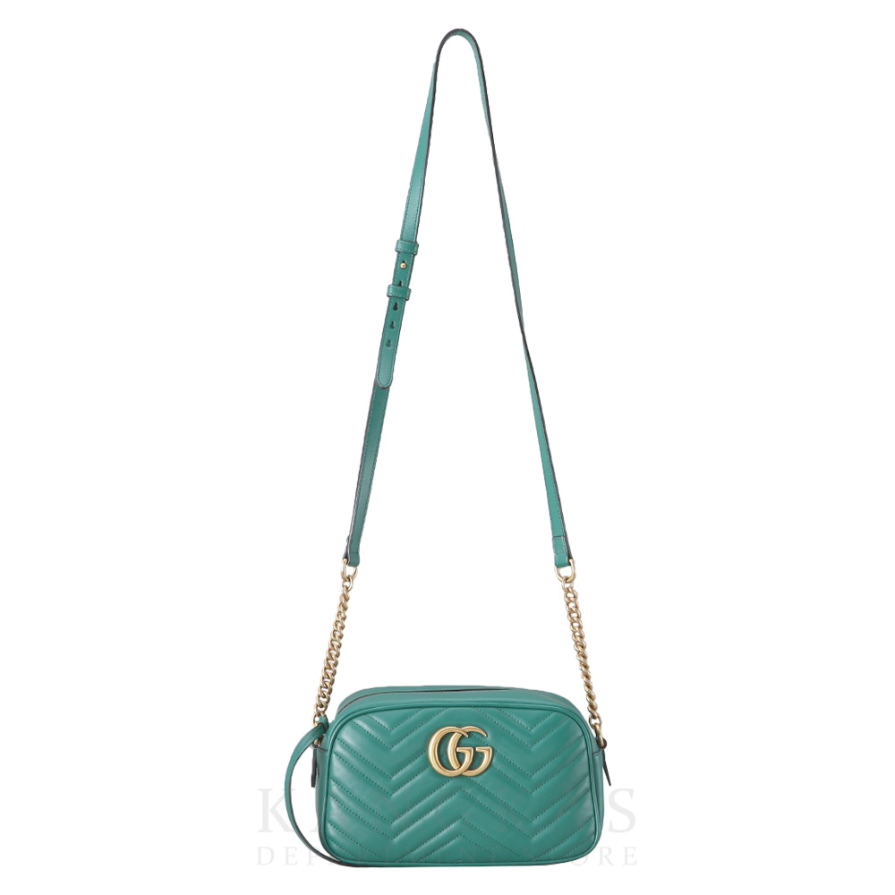 GUCCI(USED)구찌 447632 GG마몽 마틀라세 스몰 카메라백