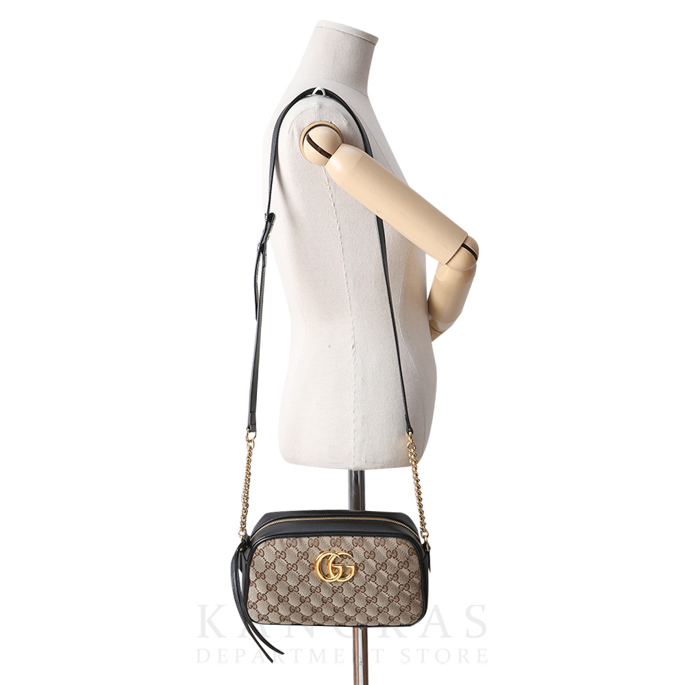 GUCCI(USED)구찌 447632 GG마몽 마틀라세 스몰 카메라백