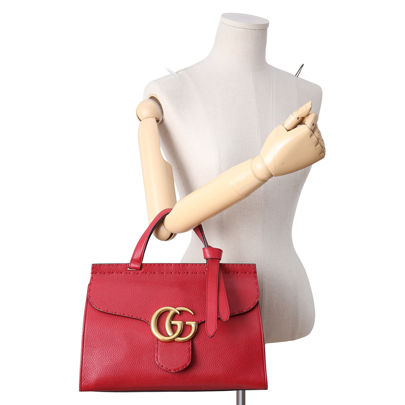 GUCCI(USED)구찌 421890 GG마몽 탑 핸들겸 숄더백