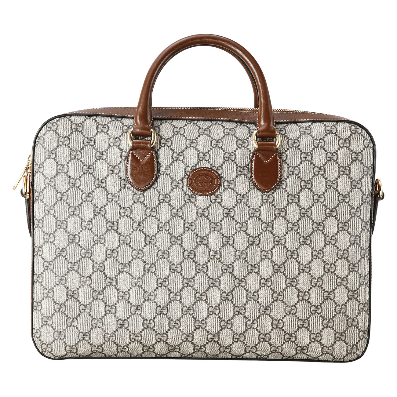 GUCCI(USED)구찌 인터로킹 브리프 케이스
