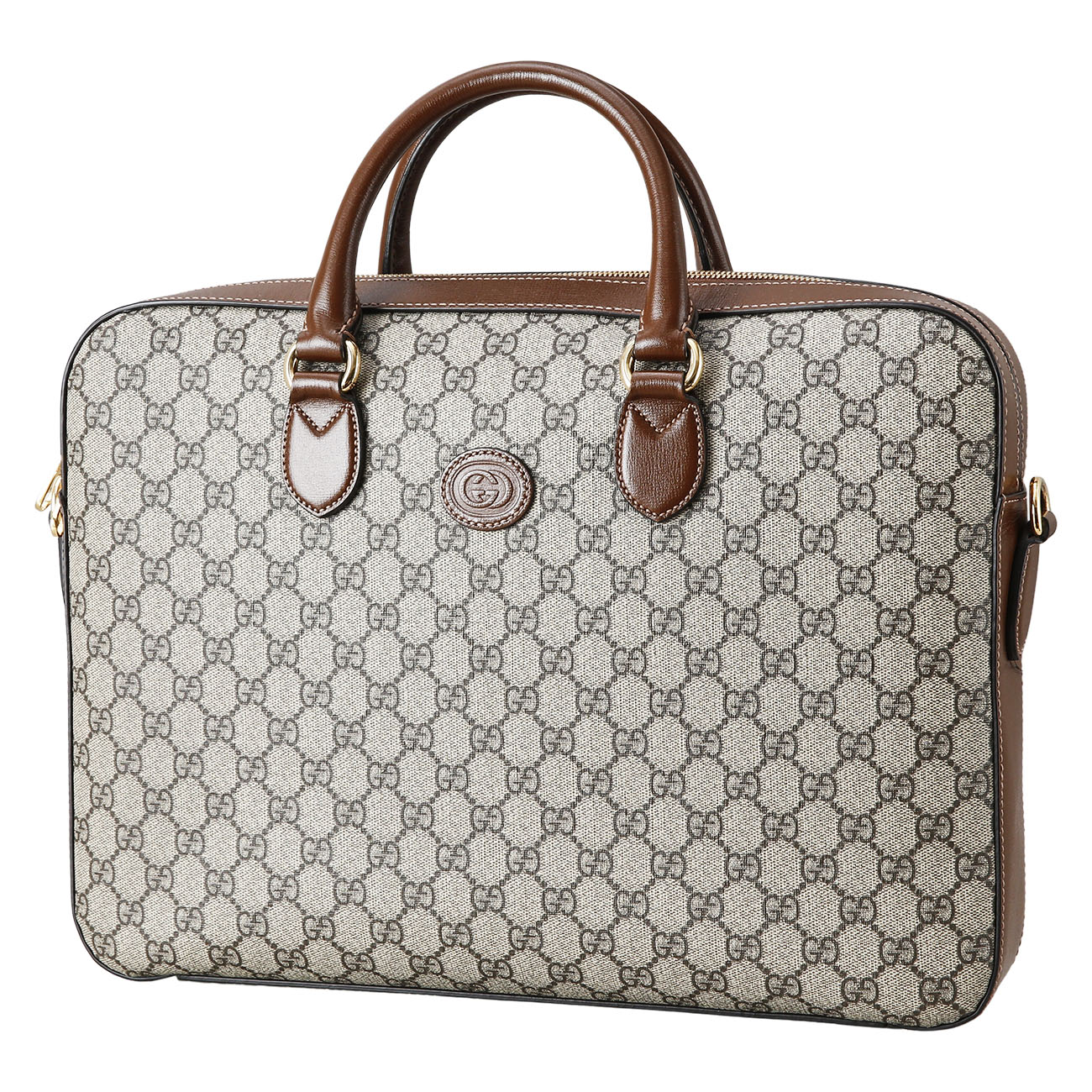 GUCCI(USED)구찌 인터로킹 브리프 케이스