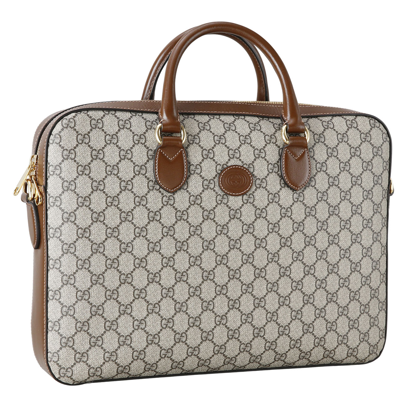GUCCI(USED)구찌 인터로킹 브리프 케이스