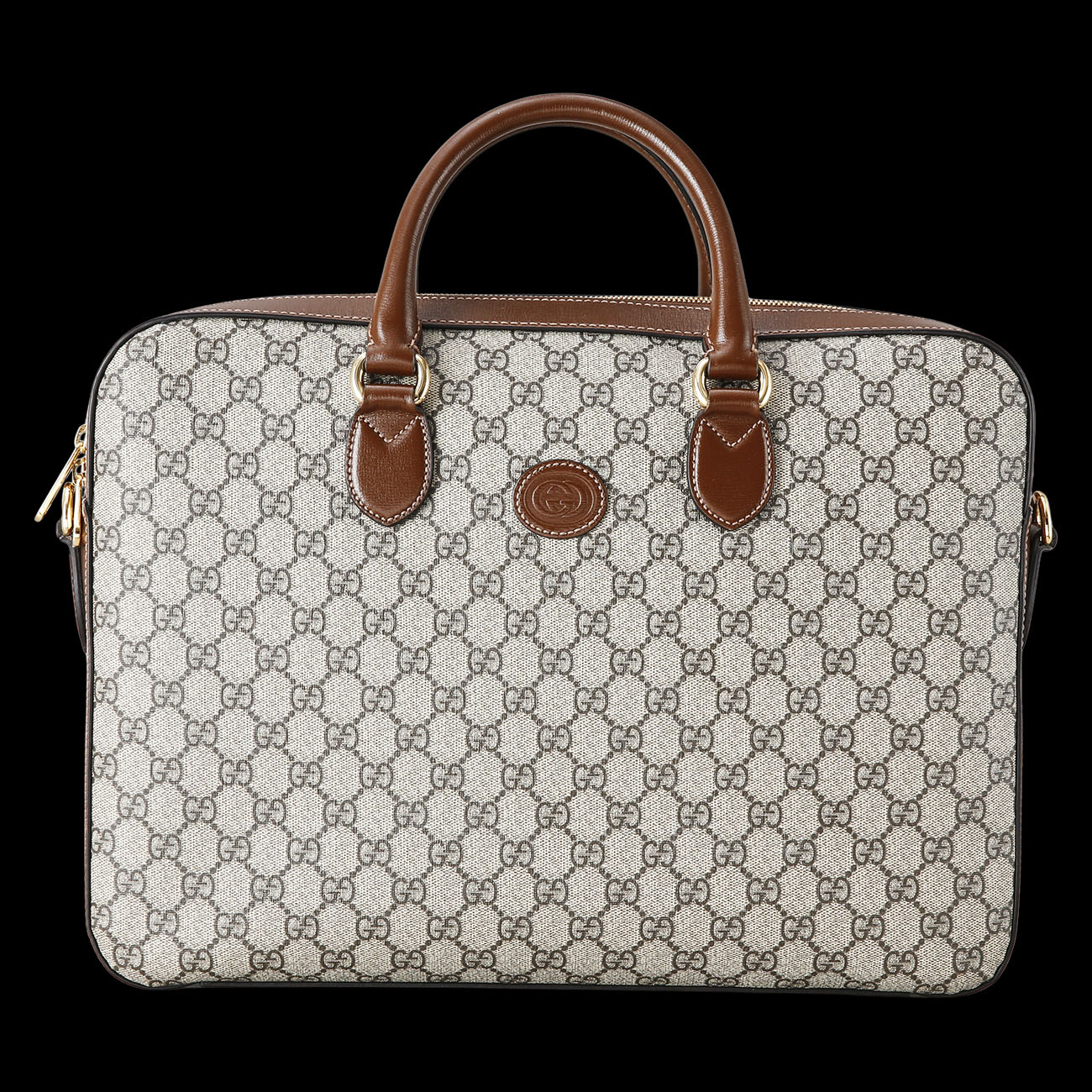 GUCCI(USED)구찌 인터로킹 브리프 케이스