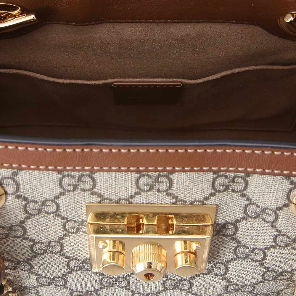 GUCCI(USED)구찌 498156 패드락 GG 체인 숄더백