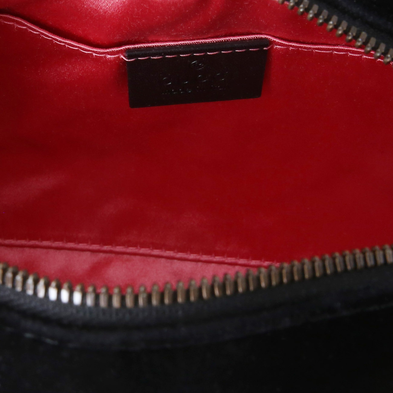 GUCCI(USED)구찌 447632 GG마몽 마틀라세 벨벳 스몰 카메라백