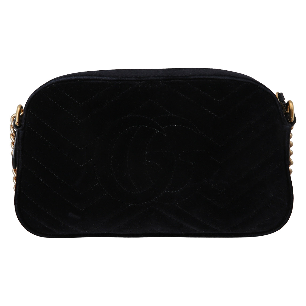 GUCCI(USED)구찌 447632 GG마몽 마틀라세 벨벳 스몰 카메라백