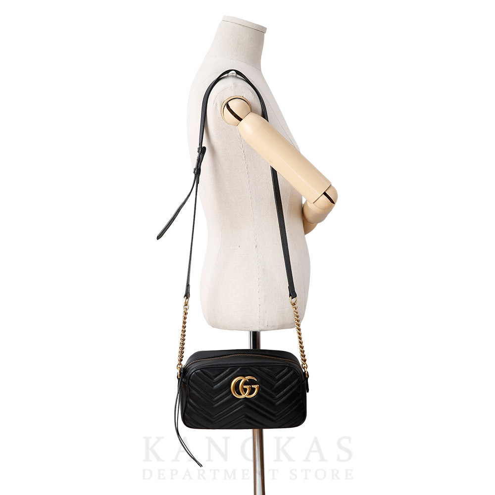 GUCCI(USED)구찌 447632 GG마몽 마틀라세 스몰 카메라백
