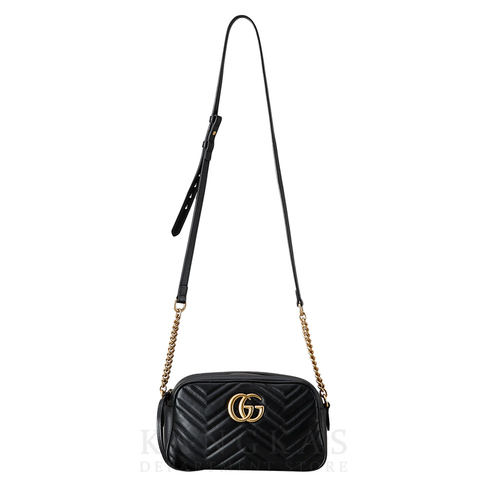 GUCCI(USED)구찌 447632 GG마몽 마틀라세 스몰 카메라백