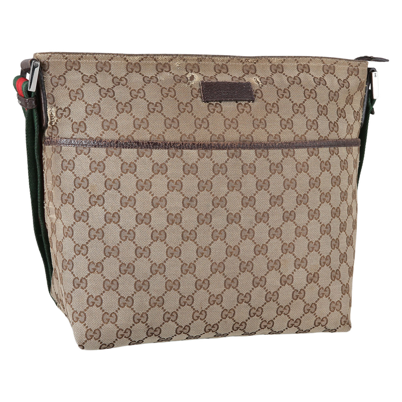 GUCCI(USED)구찌 189751 GG자가드 메신저 백
