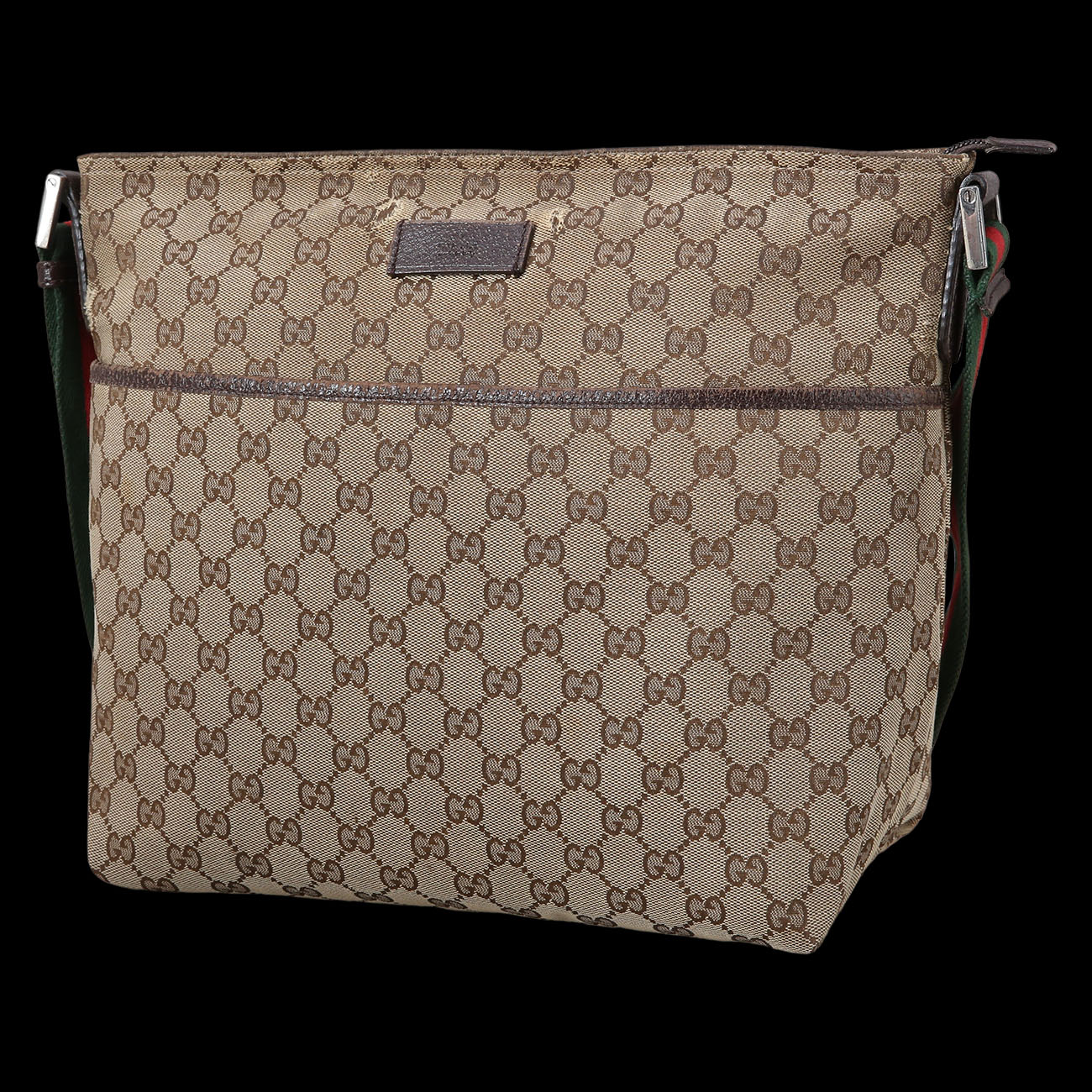 GUCCI(USED)구찌 189751 GG자가드 메신저 백