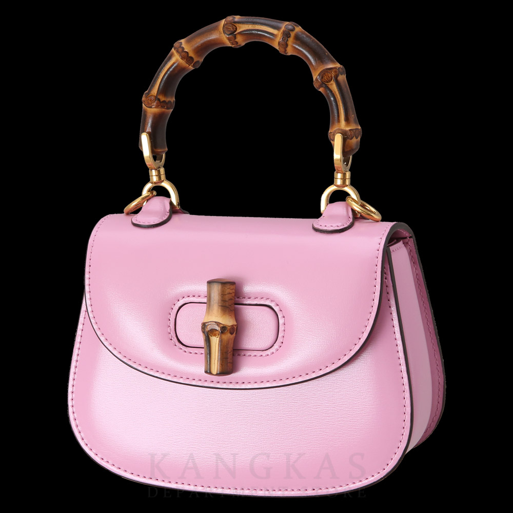 GUCCI(USED)구찌 686864 뱀부 1947 미니 탑핸들 크로스백