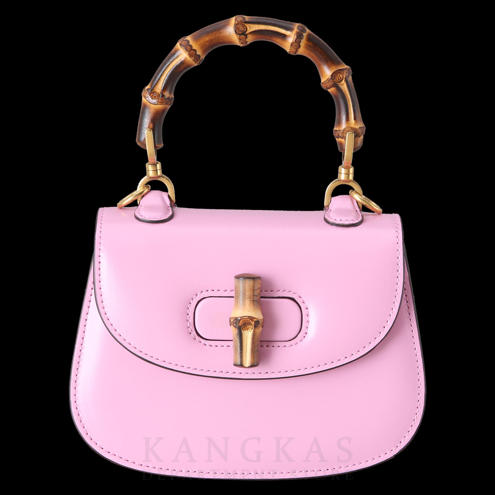 GUCCI(USED)구찌 686864 뱀부 1947 미니 탑핸들 크로스백