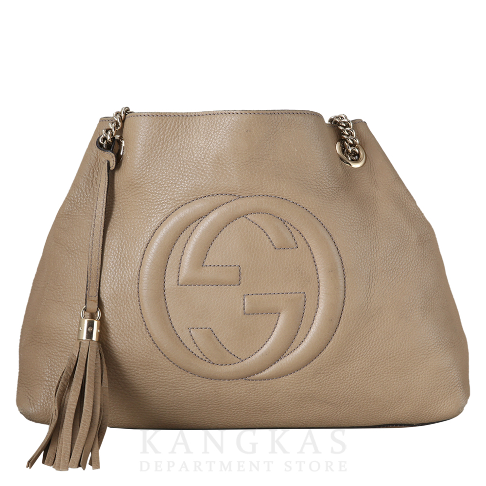 GUCCI(USED)구찌 308982 소호 테슬 체인 숄더백