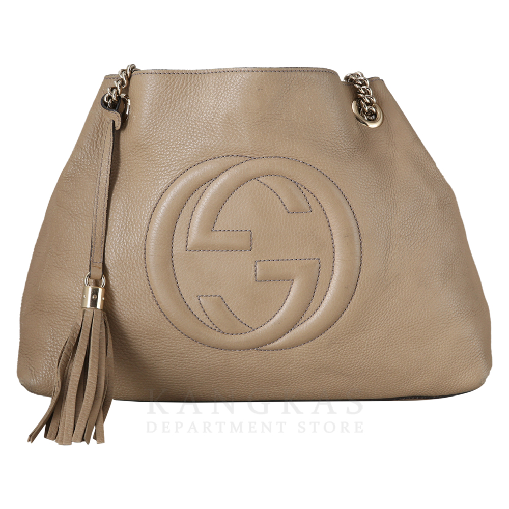 GUCCI(USED)구찌 308982 소호 테슬 체인 숄더백