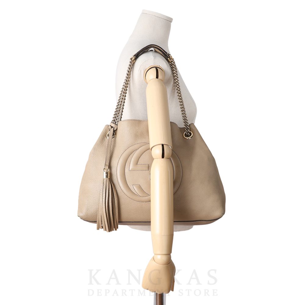 GUCCI(USED)구찌 308982 소호 테슬 체인 숄더백