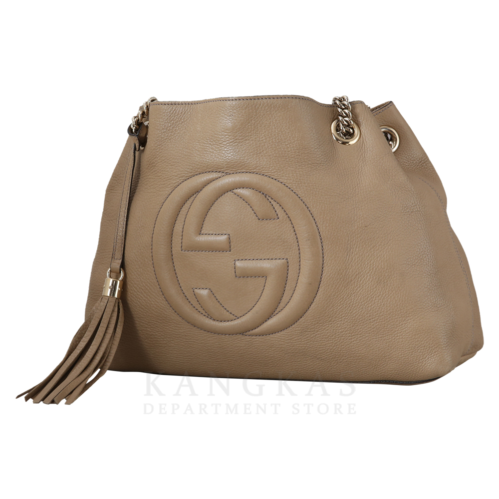 GUCCI(USED)구찌 308982 소호 테슬 체인 숄더백