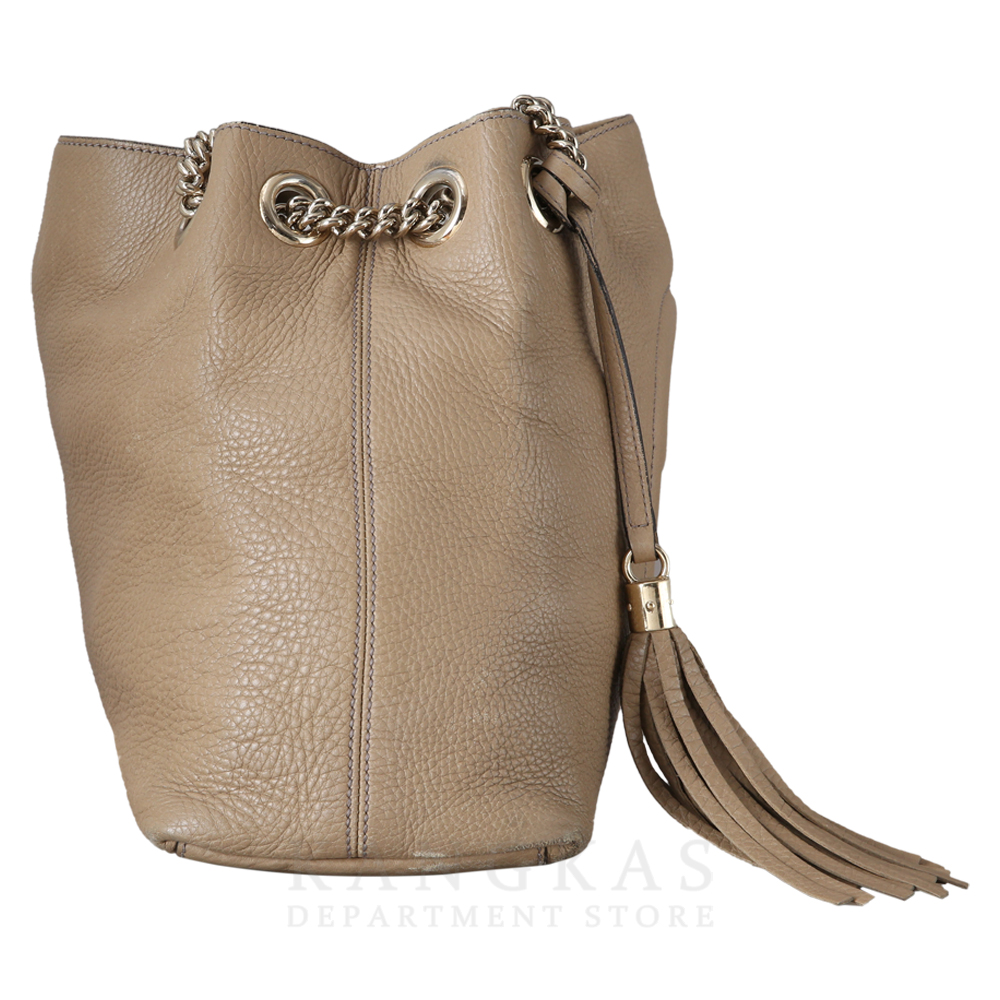 GUCCI(USED)구찌 308982 소호 테슬 체인 숄더백