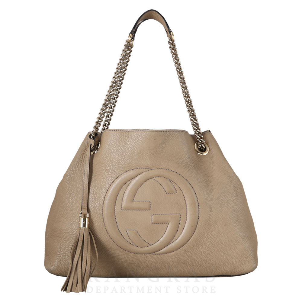 GUCCI(USED)구찌 308982 소호 테슬 체인 숄더백