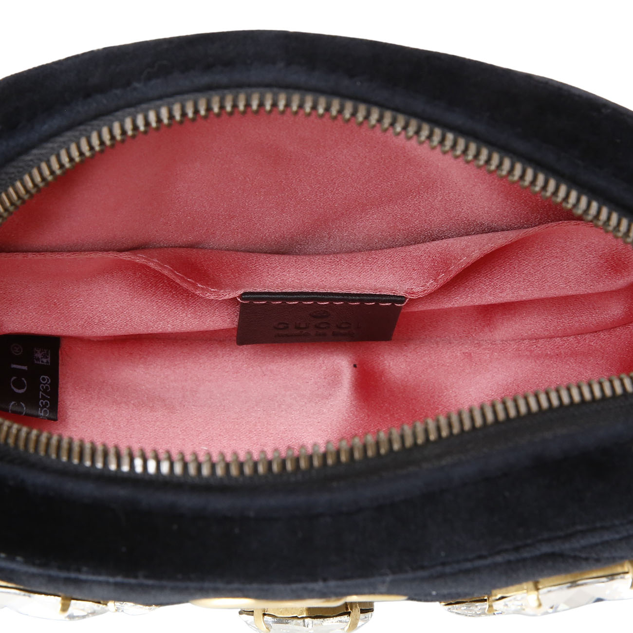 GUCCI(USED)구찌 476434 시즌 스웨이드 GG마몽 벨트백