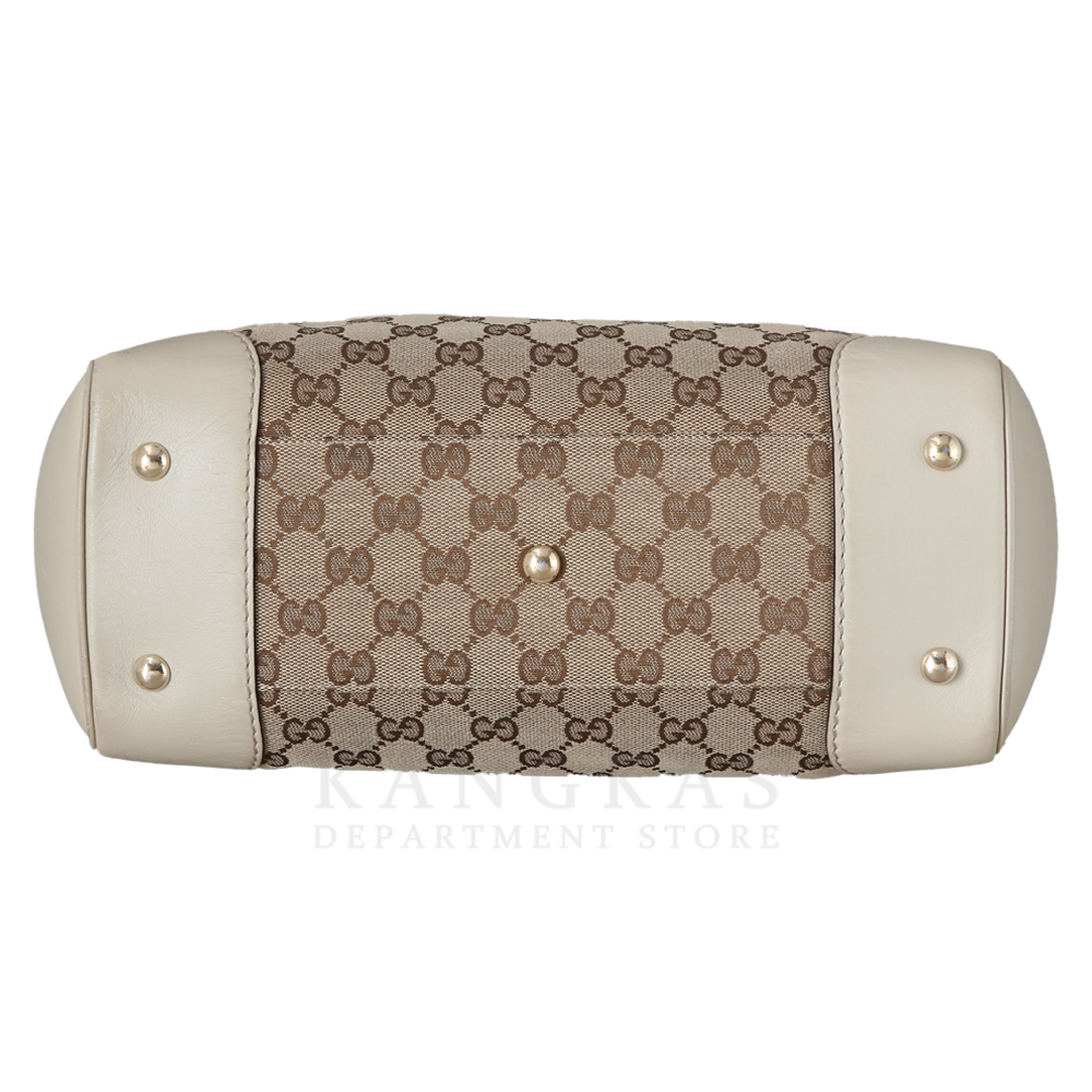 GUCCI(USED)구찌 257061 GG로고 자가드 리본장식 토트백