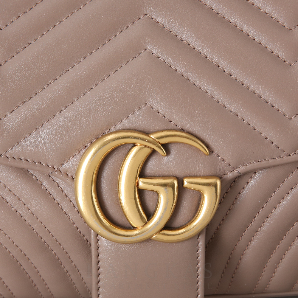 GUCCI(USED)구찌 443497 GG마몽 마틀라세 스몰 체인 백
